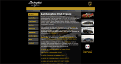 Desktop Screenshot of lamborghini-clubfrance.com